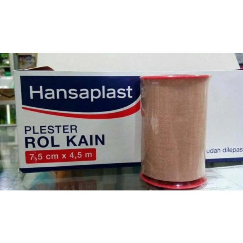 hansaplast roll 7,5 cm x 4,5 m plester hansaplast, plester luka, hansaplast roll jumbo, hansaplast r