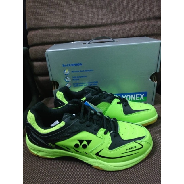 Sepatu Badminton Yonex Srcr 75 Lime Green Original