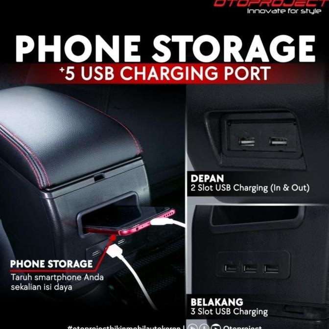 Console Consule Box Honda Brio Mobilio BRV Armrest Tengah Otoproject