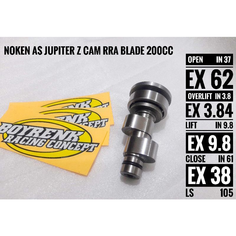 NOKEN AS RACING JUPITER Z VEGA R NEW CAM ROLLER RRA BLADE 130CC 200CC-BOYRENK