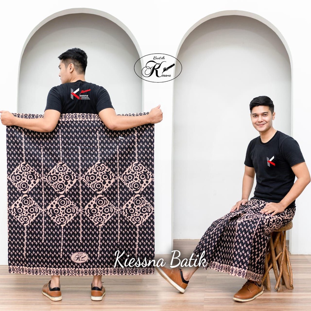 KIESNA SARUNG BATIK MOTIF TERBARU MERAH SARUNG BATIK PEKALONGAN SARUNG BATIK PRIA DEWASA