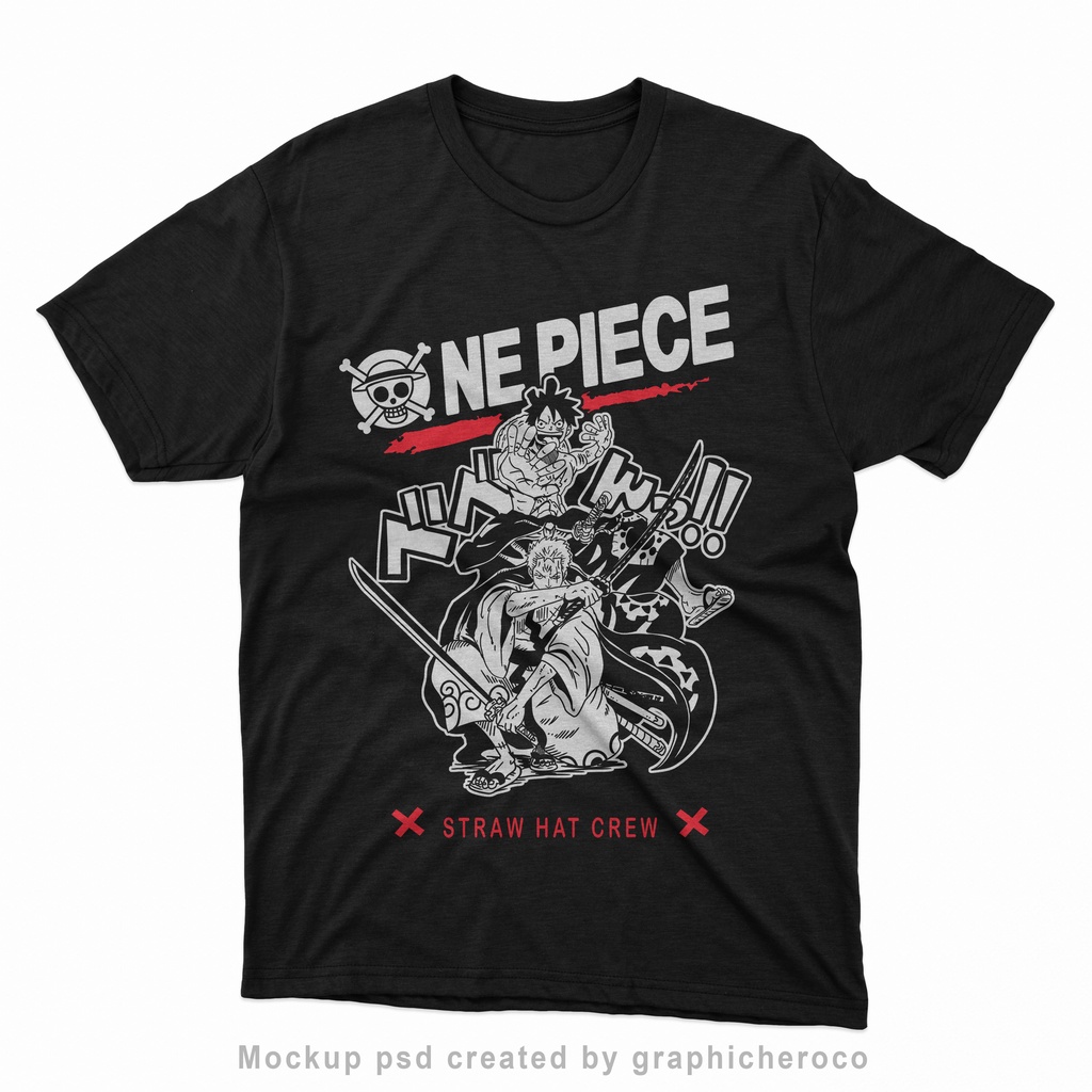 ANIME ONE PIECE LUFFY X ZORO WANO KAOS REGULAR KATUN