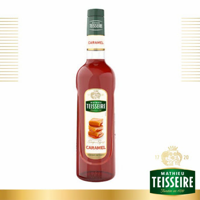 

TEISSEIRE SIRUP RASA CARAMEL 700ML ( FRANCE'S NO.1 SYRUP )