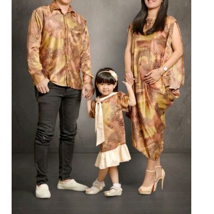 Batik Keluarga Bahan Satin
