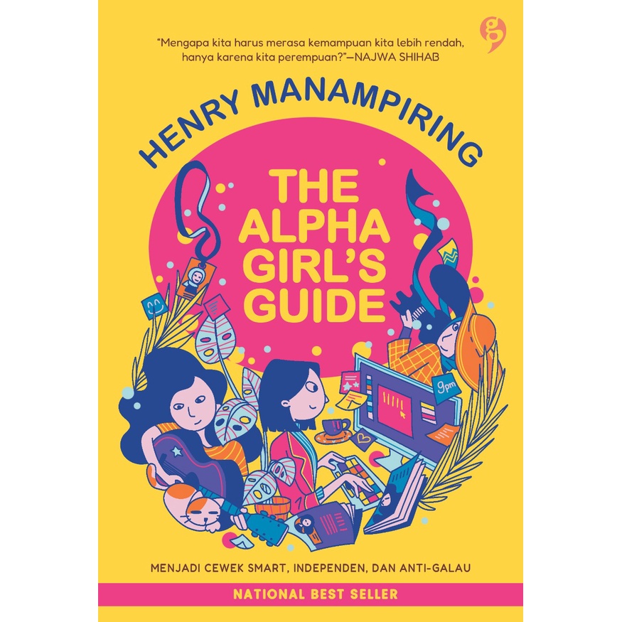 FILOSOFI TERAS THE ALPHA GIRLS GUIDE HITAM 2045 KARYA HENRY MANAMPIRING