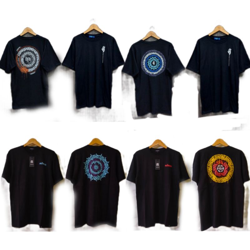 (COD)kaos kaligrafiti melingkar / kaos motif graphic
