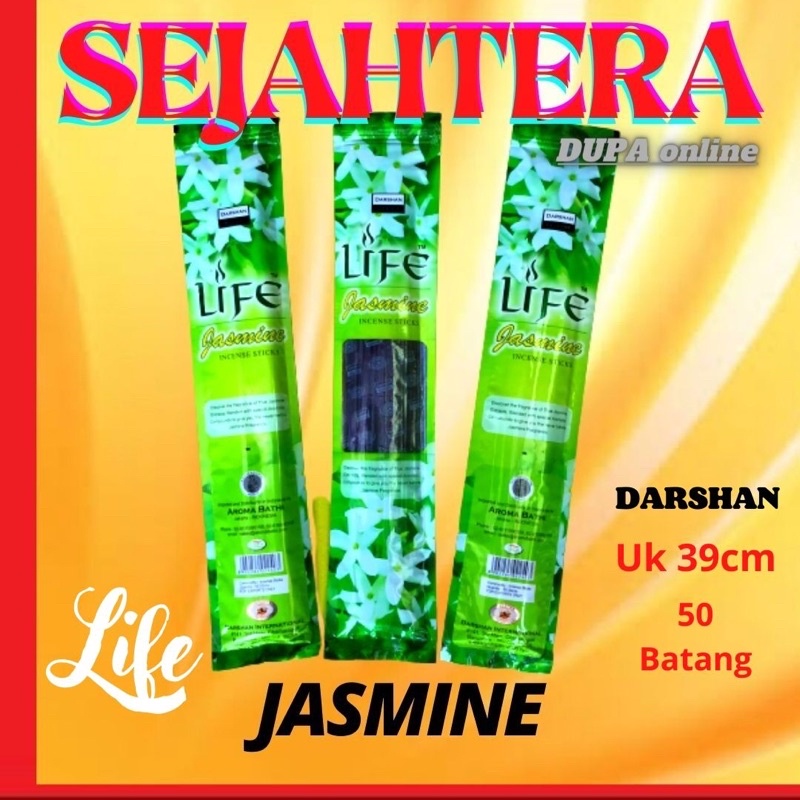 Dupa Hio India Darshan “JASMINE” Pouch isi 50 btg