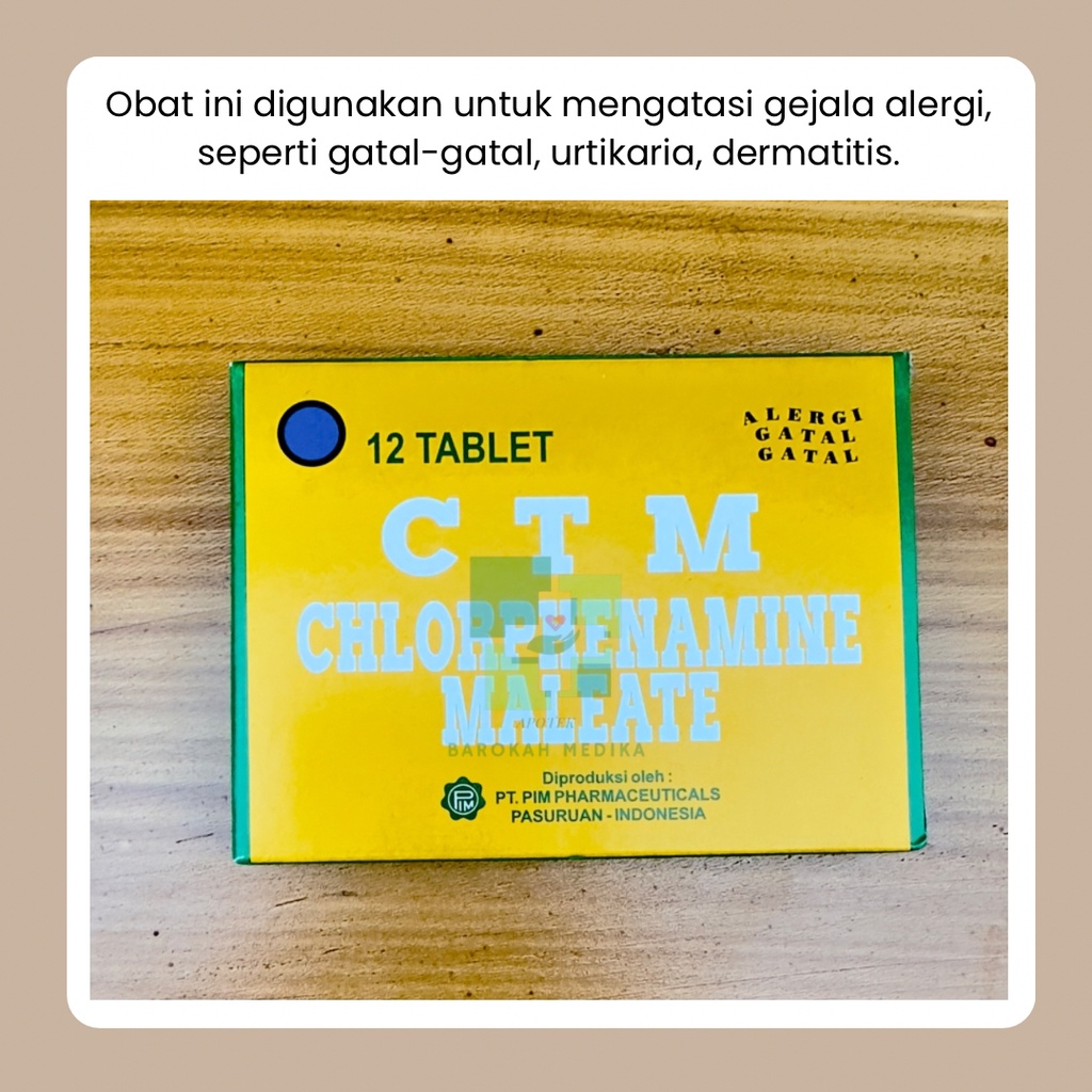 [GRATIS ONGKIR] CTM PIM PER BOX 12 TABLET