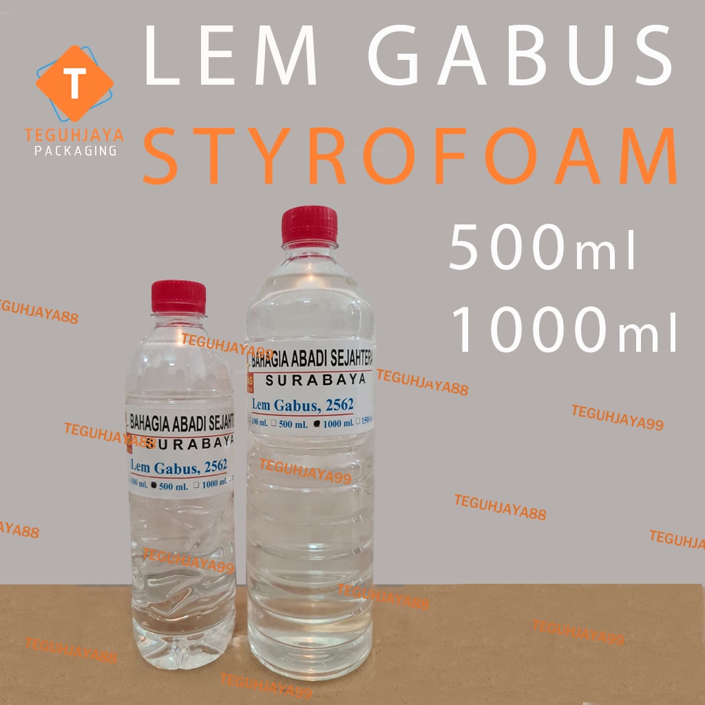 

Lem Styrofoam Lem Gabus 500ml 1000ml