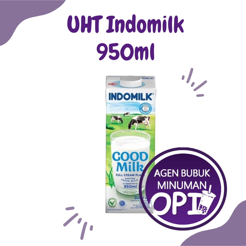 

Indomilk Susu Fullcream UHT 950ml