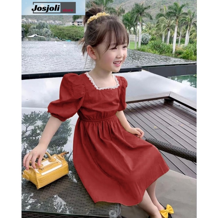 JOSJOLI_STORE/Dress Kyra, Keth, Cindy/Fashion Anak Perempuan/Fit 3-5 Tahun