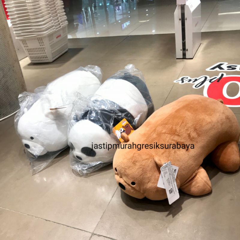 Jual Boneka We Bare Bears Miniso Boneka Grizz Ice Bear Panpan Boneka Miniso Shopee Indonesia 