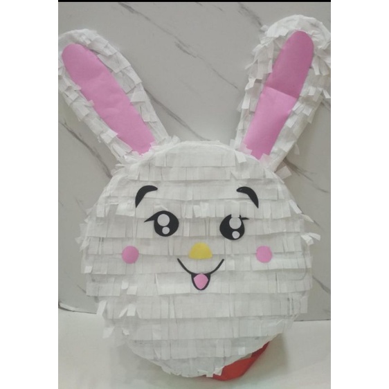 

Pinata kelinci/Pinata rabbit/Pinata ulangtahun custom/Pinata kepala kelinci