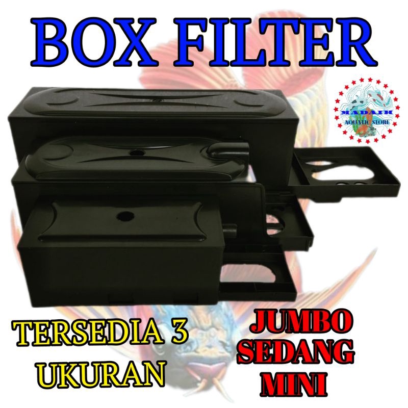 Jual BOX KOSONG FILTER AQUARIUM , KOTAK FILTER AKUARIUM UKURAN KECIL ...