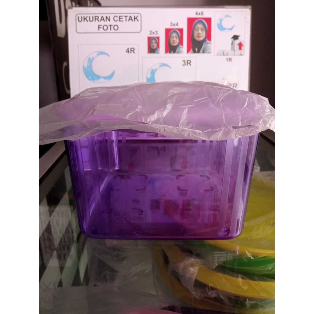 TUPPERWARE CLEAR MATE  1,6 LITER UNGU