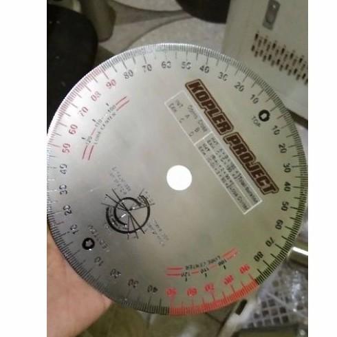 

Busur Derajat 360, Tulisan Timbul Bahan Stainless Derajat Tanpa Dial 040