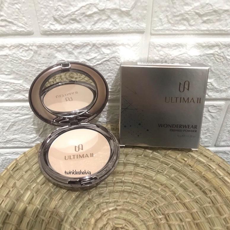 Bedak Padat Kering Ultima II Wonderwear Pressed Powder 10gr