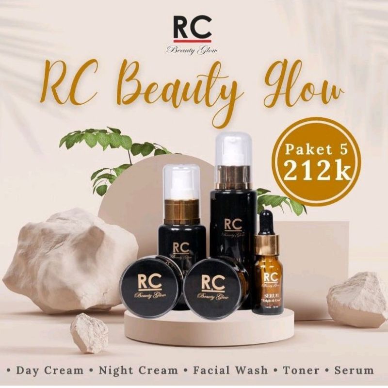 RC Beauty Glow Original paket isi 5 BPOM/Bisa Ecer