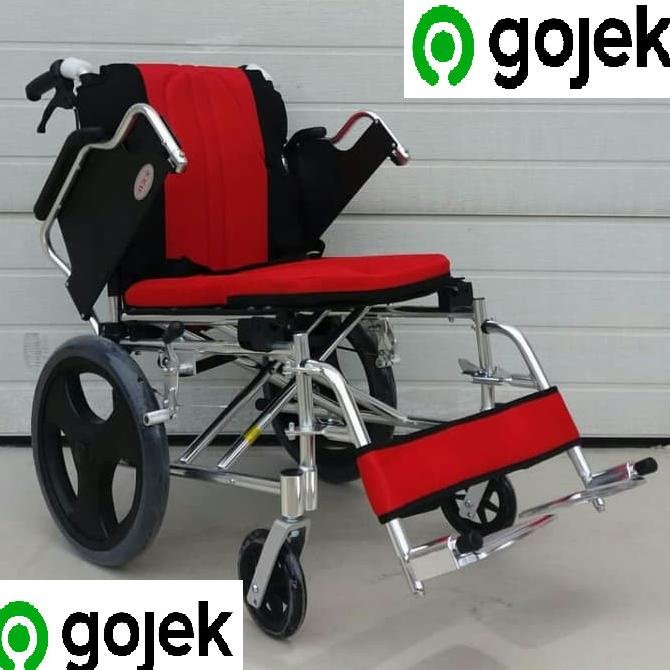 Kursi Roda Travel Avico 973 With Spinal Support / Kursi Roda Amor