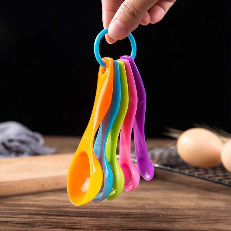 ACCFASHIONMURAH Sendok Takar Takaran Set isi 5 in 1 Kecil Measuring Spoon Alat Baking High Quality
