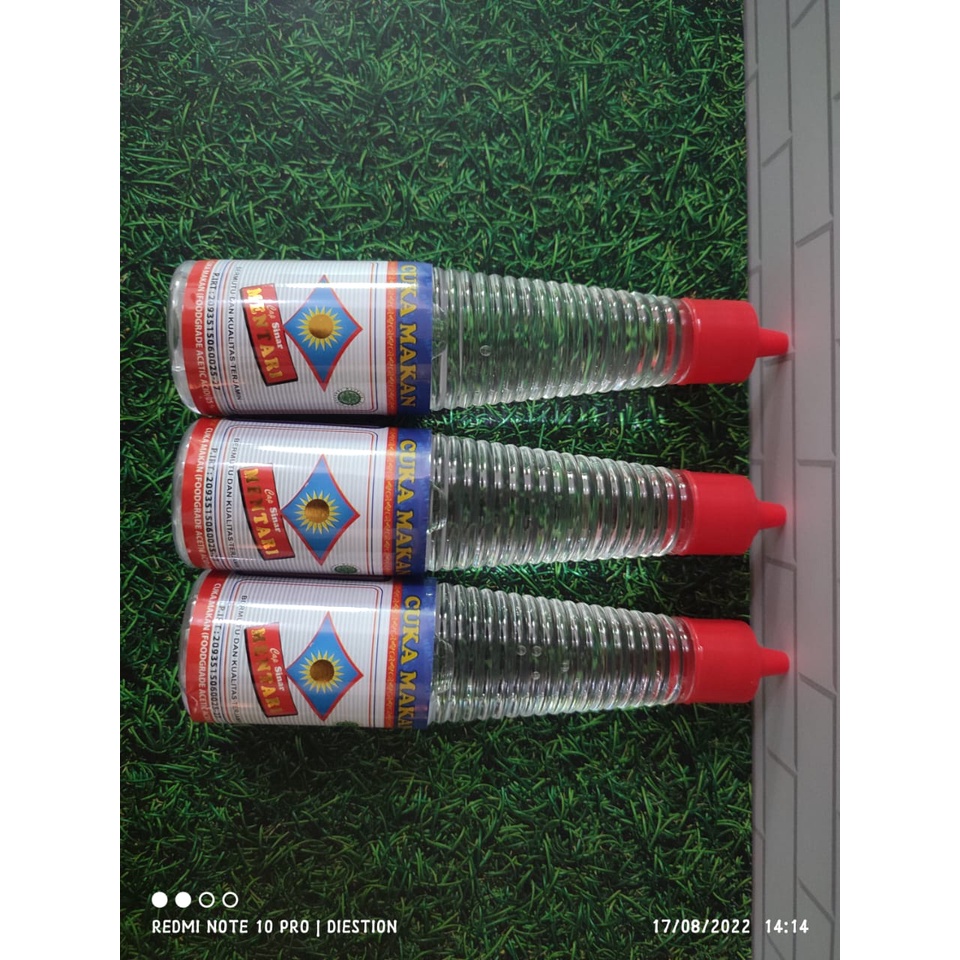 Paket Cuka Makanan 3 Botol [150mL]