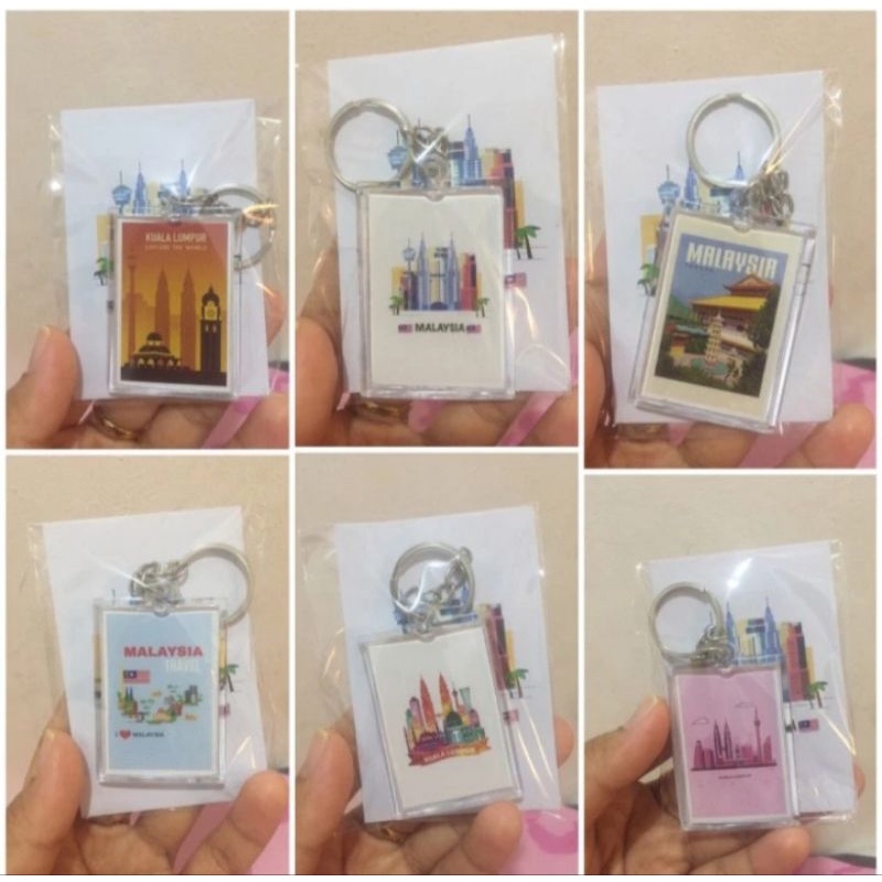 Jual Gantungan Kunci Malaysia Gantungan Kunci Oleh Oleh Malaysia Souvenir Gantungan Kunci