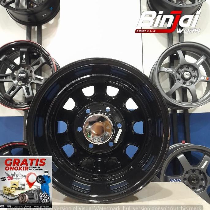 Velg Mobil Daytona kaleng Hardtop Landcruiser MOKUPO HSR R16 pcd 6X139