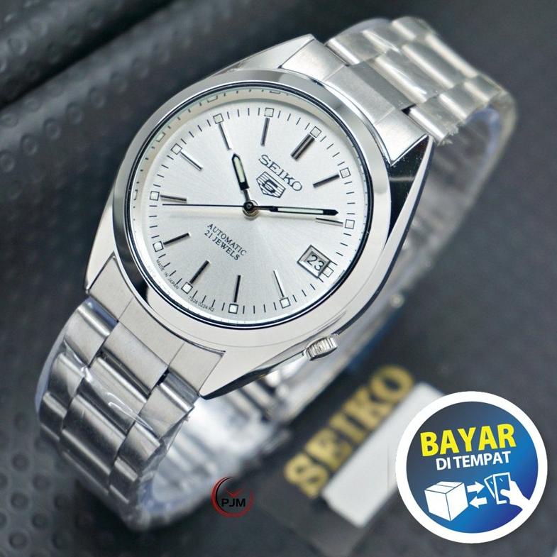Jam Tangan SEIKO AUTOMATIC | Tanggal | Seiko 5 | Otomatis Gold Silver Wanita Pria Classic Dewasa BC8