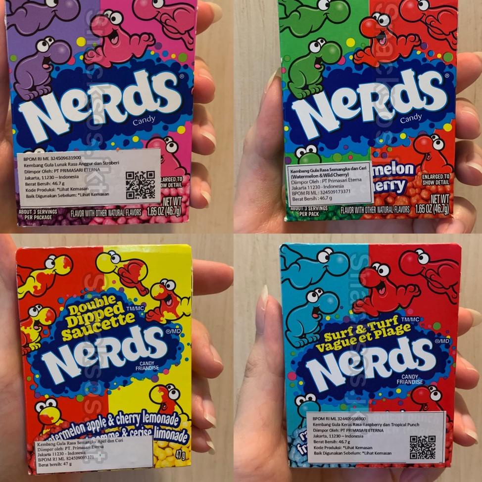 

Seller ★★ Nerds SURF&TURF / DOUBLE DIPPED / WATERMELON CHERRY / GRAPE STROBERI - CANDY IMPORT USA ☻