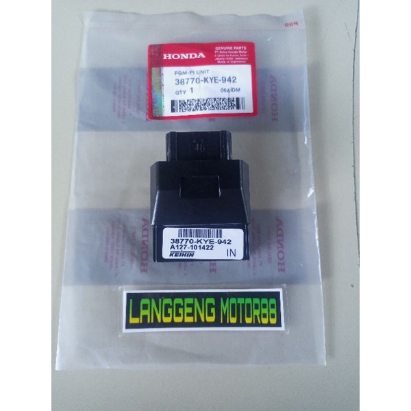 ECU HONDA MEGAPRO MONOSHOCK FI INJEKSI 38770-KYE-942
