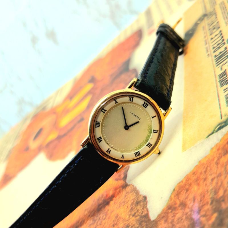 Jam tangan wanita Lassale hattori seiko 5A50 009A japan