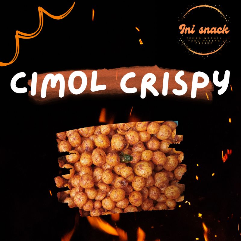

Cimol crispy daun jeruk