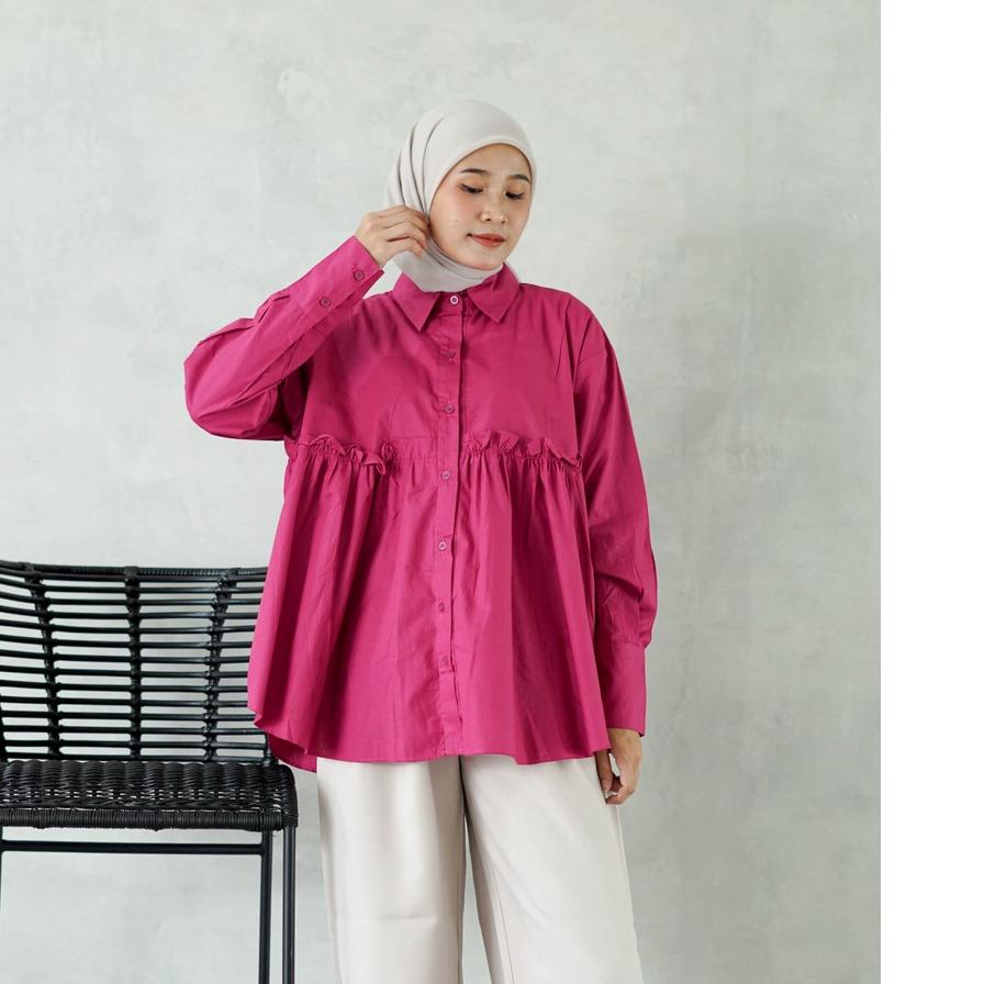 Ready Stock Nami Shirt Poplin ♚pmh⋆