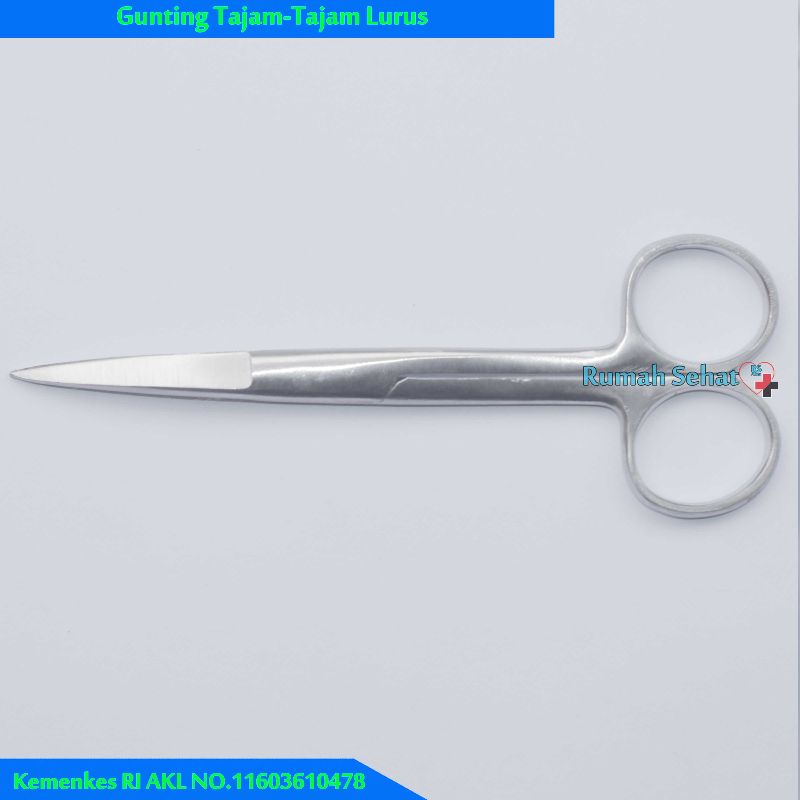 

YUH Gunting Jaringan Gunting Operasi Tajam Tajam Lurus Tajam 14cm Gunting Tajam Lurus 14 cm