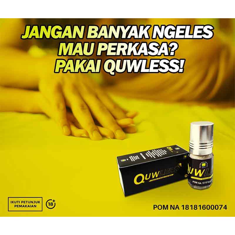 OBAT KUAT OLES ORIGINAL NASA - QUWLESS NASA OBAT KUAT PRIA TAHAN LAMA