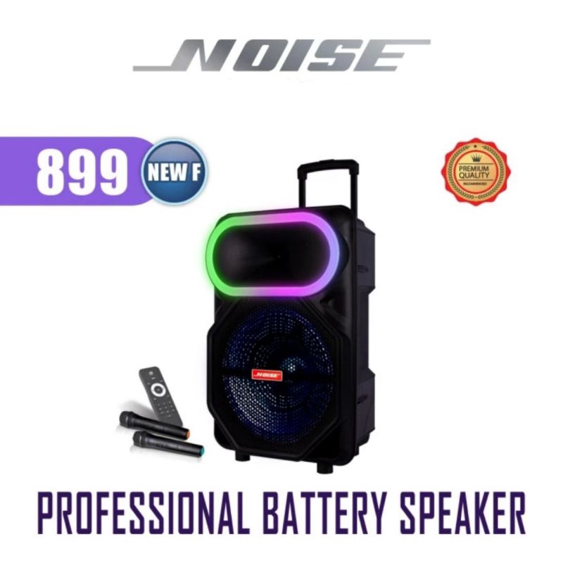 Speaker Portable Noise 899F New / 899 F New 15 Inch Bluetooth Wireless Original