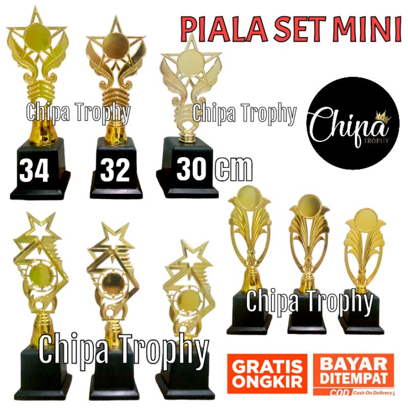 PIALA SET MINI MURAH 2