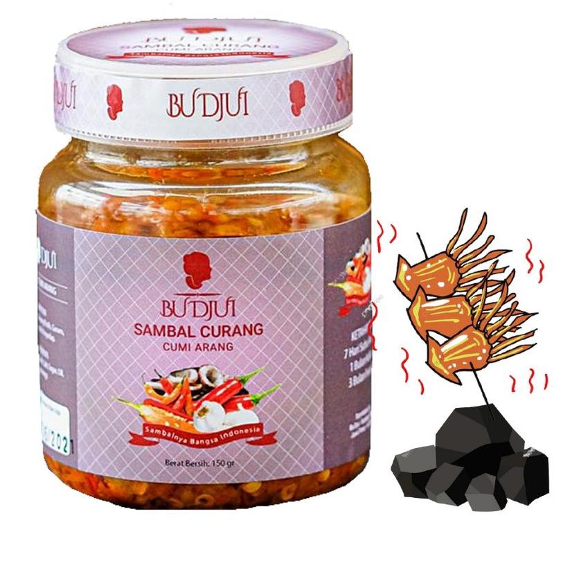 

New | KG4|SAMBAL BU DJUI Sambal Curang Cumi Arang Best Seller