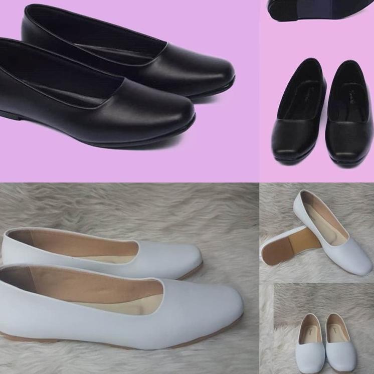 DLI.20Ja23a– AURRA-01 FLAT SHOES BIG SIZE / sepatu pantofel wanita ukuran besar 41 42 43 44 45 jumbo
