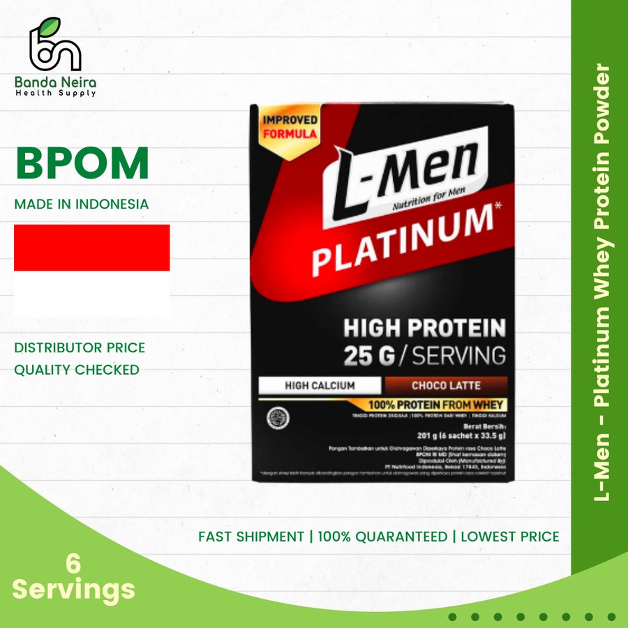 L-Men Platinum Whey Protein Powder