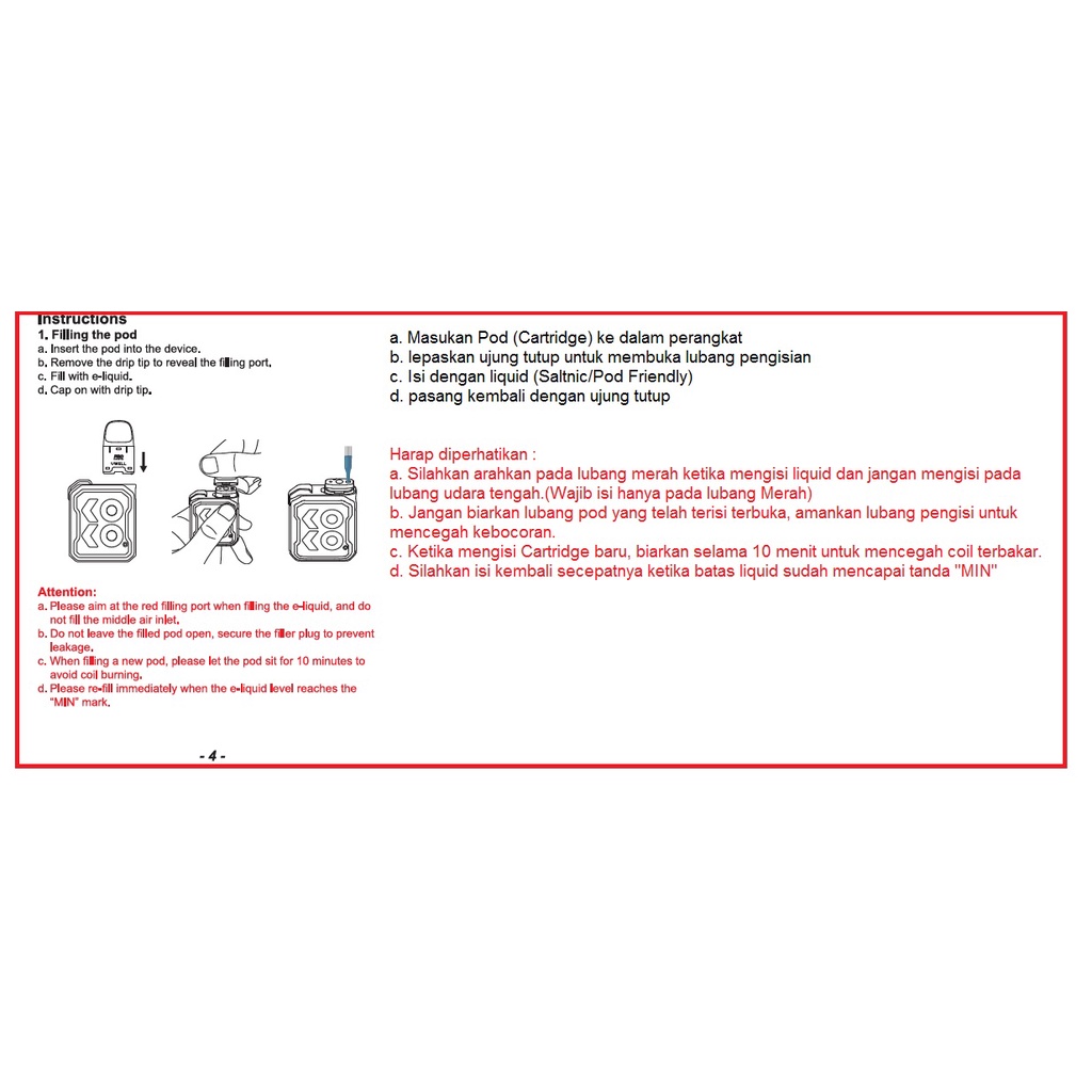 Uwell Caliburn Cartridge G2 GK2 1Pcs Original