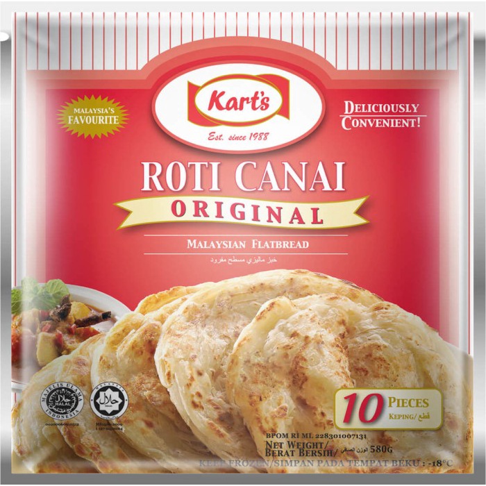 

Past Kart'S Roti Canai