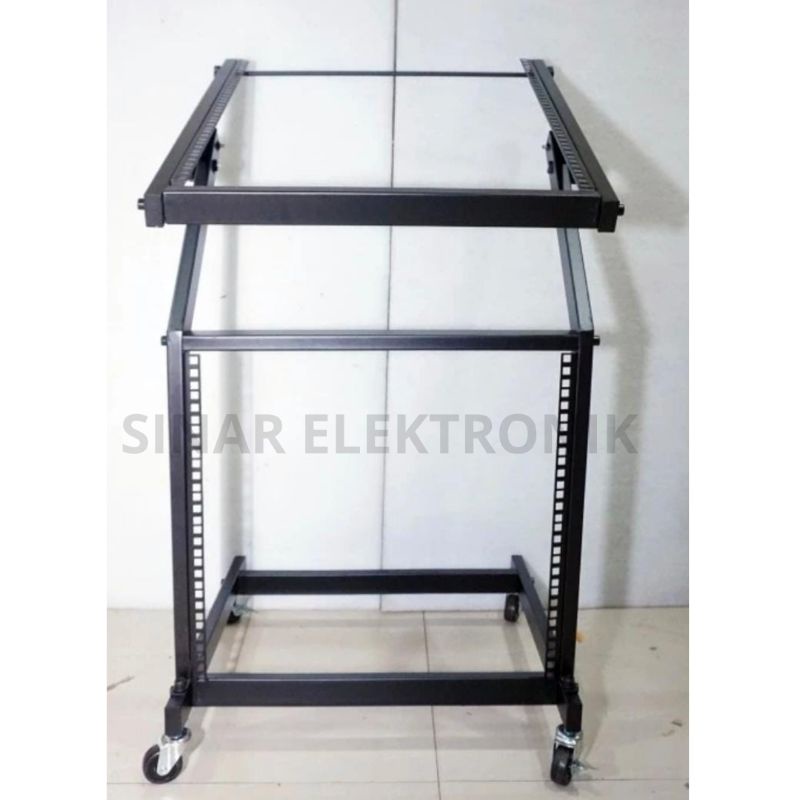 RACK POWER 9 U + MIXER AUDIO /  RAK TEMPAT ACC SOUND SYSTEM