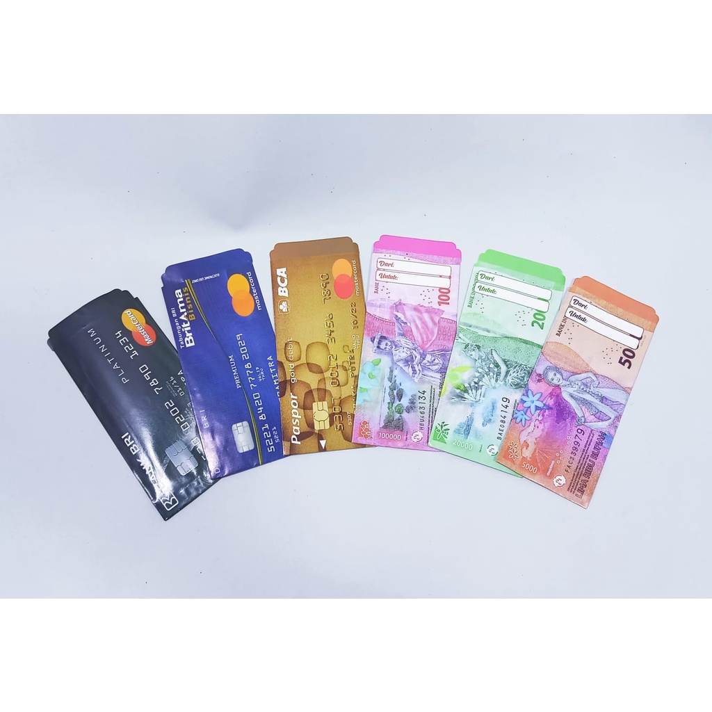 

Amplop Jumbo Motif Uang & ATM ( isi 10 lembar )