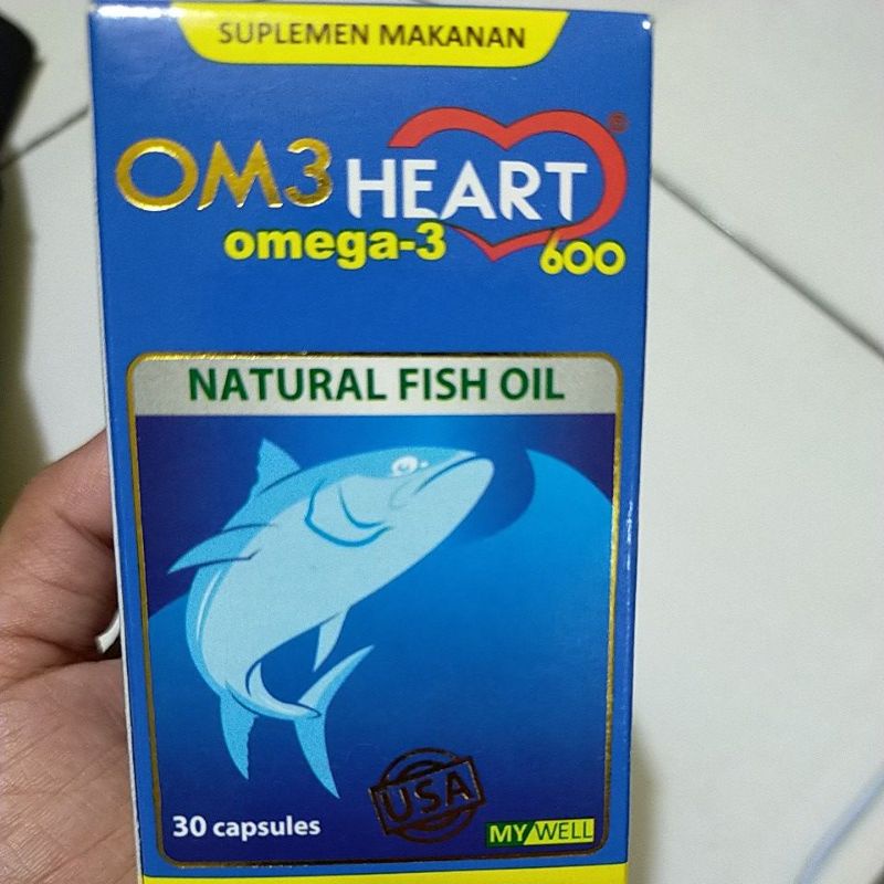 Omeheart omega-3 | Suplemen untuk kesehatan jantung,