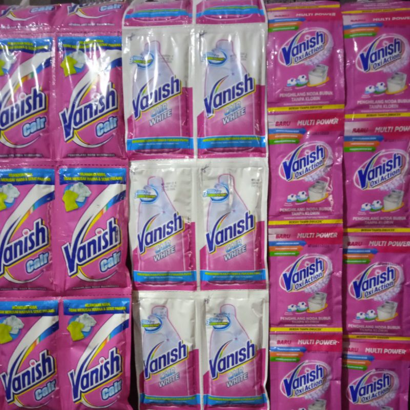 Vanish cair 60ml x 12pcs/Oxi Action/vanish Bubuk 30ml x 6 pcs