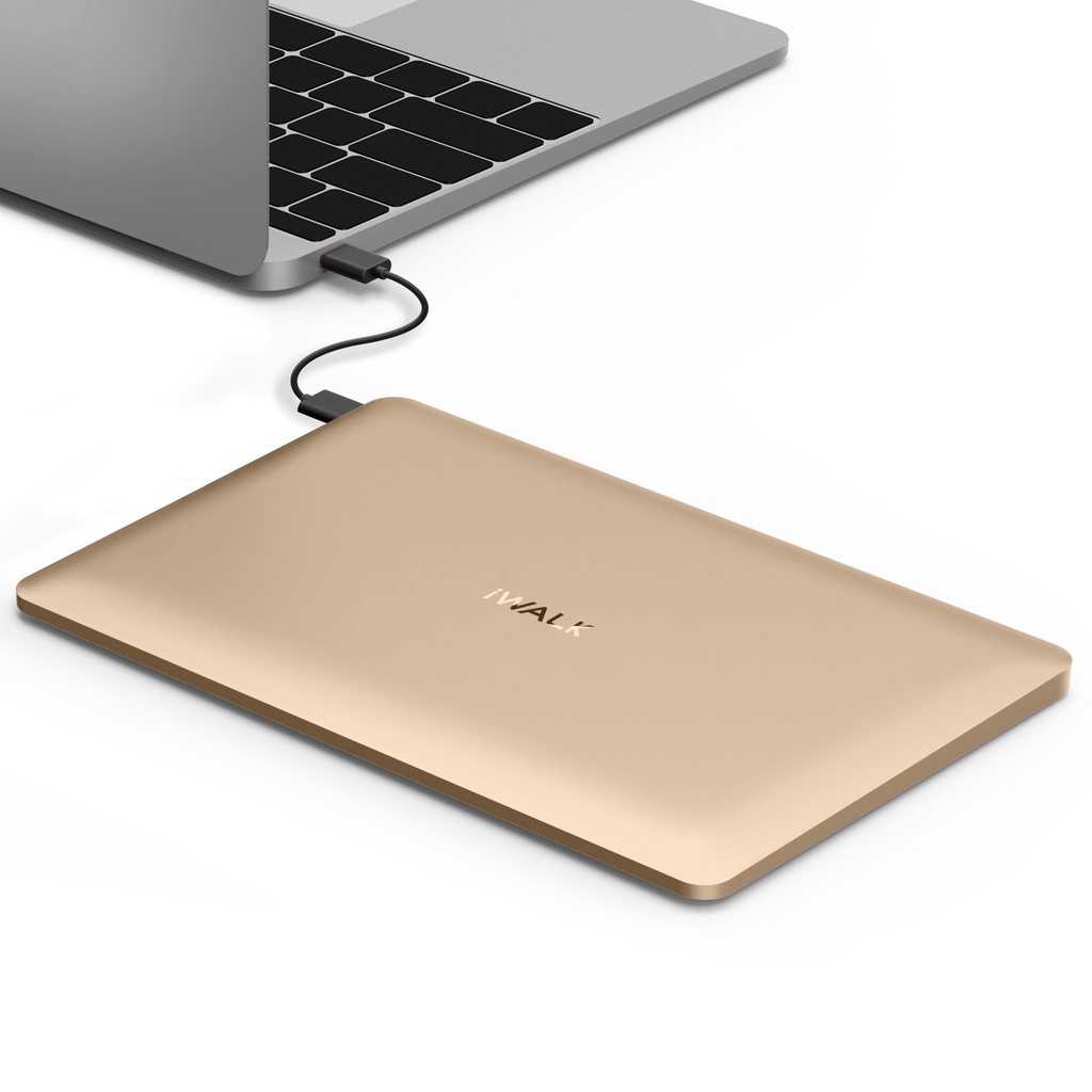 AKN88 - IWALK UBC20000Q - Ultra Slim 20000mAh Powerbank - USB and Type-C Port