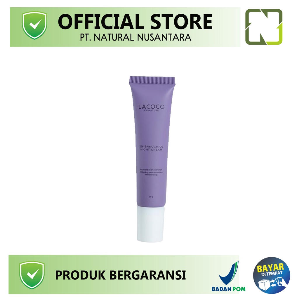 LACOCO 2% Bakuchiol Night Cream