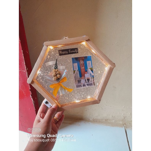 BINGKAI FOTO HADIAH FRAME FLOWER IN FRAME