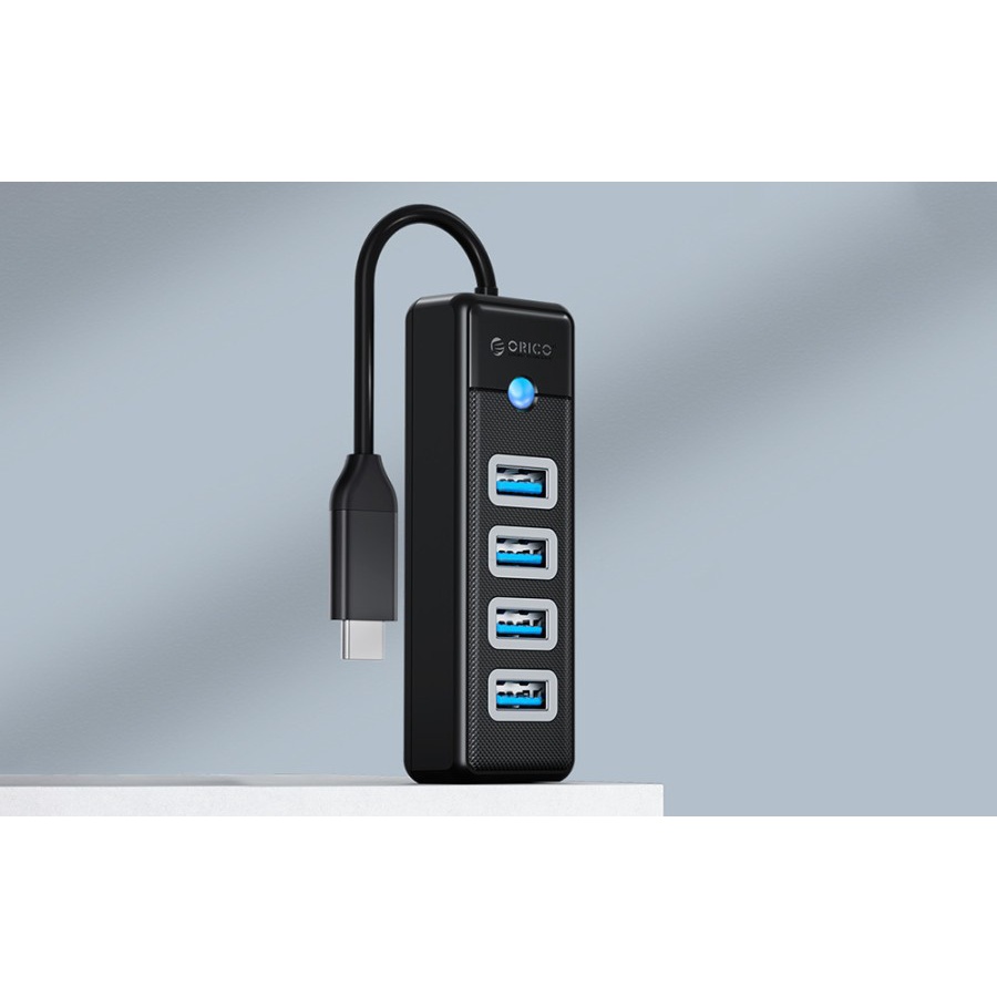 Orico PW4U-C3 Type C to USB HUB 3.0 4Port 5Gbps Cable Length 15Cm